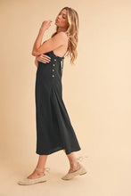 Aemi+Co Side Button Midi Cami Dress