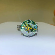 10 Carat Moissanite 925 Sterling Silver Ring Rings