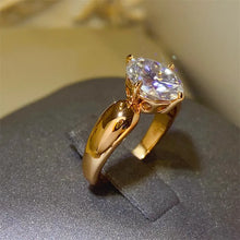 2 Carat Moissanite 925 Sterling Silver Ring Rings
