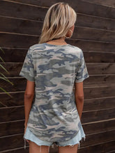 Glitter V-Neck Short Sleeve Tee Shirt Woman T Shirts