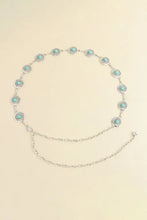 Vintage Turquoise Alloy Belt Style D One Size Belts