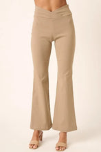 Mittoshop Surplice V Waist Flare Pants