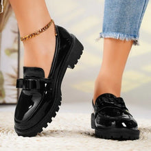 Round Toe Platform Loafer Woman Loafers