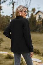 Collared Neck Long Sleeve Blouse Woman Blouses