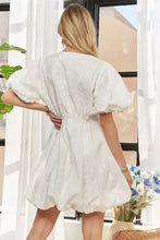 ADORA Puff Sleeve Floral Dress Casual Dresses