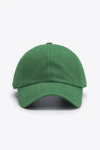 In A Pretty World Baseball Cap Green One Size Hats