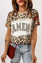 AMEN Round Neck Short Sleeve T-Shirt