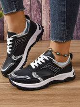 Lace Up Round Toe Sneakers Woman Sneakers