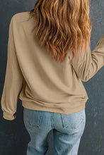 Pumpkin Graphic Long Sleeve Sweatshirt Woman Sweatshirts