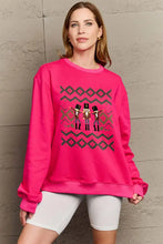 Simply Love Full Size Nutcracker Graphic Long Sleeve Sweatshirt Woman Sweatshirts
