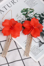 Flower Shape Acrylic Dangle Earrings Earrings