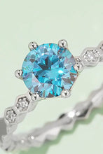 1 Carat Moissanite 6-Prong 925 Sterling Silver Ring Rings