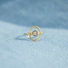 925 Sterling Silver Evil Eye Ring Rings