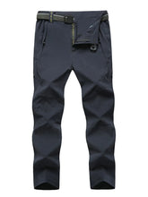 Men's Plus Size Slim Fit Pants Navy