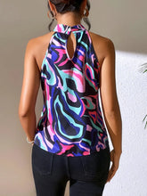 Printed Sleeveless Top