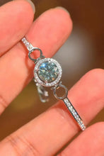 2 Carat Moissanite Platinum-Plated Bracelet Necklaces
