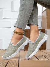 Breathable Mesh Slip-On Sneakers Woman Sneakers