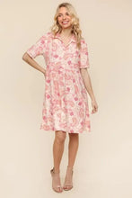 Haptics Fit and Flare Paisley Print Knit Dress Casual Dresses