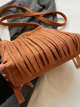 Fringe Solid Color Shoulder Bag Shoulder Bags