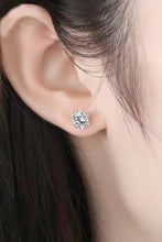 Stuck On You 4 Carat Moissanite Stud Earrings Earrings