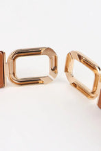 Geometric Double Buckle Elastic Belt Belts