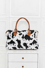 Animal Print Brushed Weekender Bag Handbags