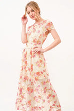 And The Why Fish-Net Floral Printed Midi Dress Casual Dresses