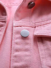 Full Size Sleeveless Frayed Denim Vest Jacket Plus Size