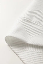 Textured Half Zip Collared Cap Sleeve Mini Dress Woman Dress