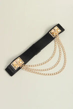 Elastic Belt with Chain Belts