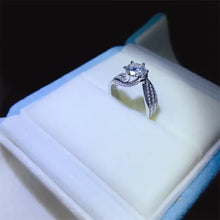 1 Carat Moissanite 925 Sterling Silver Ring Rings
