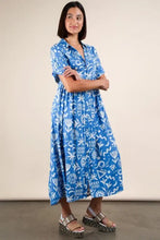 VERY J Plus Size Oversized Printed Shirt Midi Dress Casual Dresses