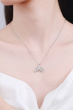 Moissanite Fishtail Pendant 925 Sterling Silver Necklace Silver One Size