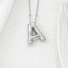 Copper Bubble Letter Pendant Necklace Style A One Size
