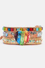 Imperial Jasper & Crystal Layered Bracelet Multicolor One Size Necklaces