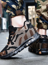 Camouflage Mesh Athletic Sneakers Woman Sneakers