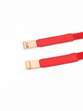 PU Elastic Skinny Belt Belts