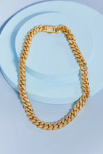 Brass Curb Chain Necklace Necklaces