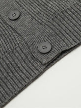 Men's Button Up Ribbed Cardigan Cardigans