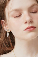1.12 Carat Moissanite 925 Sterling Silver Bow Earrings Earrings