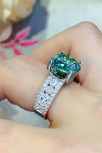 5 Carat Moissanite 4-Prong Wide Band Ring Rings