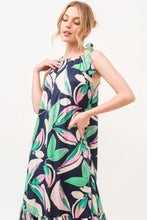 And The Why Botanical Printed Halterneck Tiered Maxi Dress Woman Casual Dress