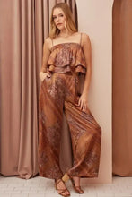 Mittoshop Paisley Patchwork Print Satin Wide Leg Pants Woman Pants