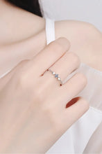 Adored Moissanite Heart 925 Sterling Silver Ring Rings