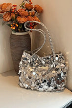 Sequin Braided Strap Shoulder Bag Shoulder Bags