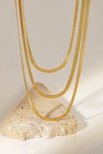 Triple-Layered Snake Chain Necklace Necklaces