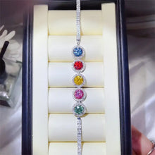 5 Carat 925 Sterling Silver Moissanite Bracelet Fine Jewelry