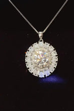 5 Carat Moissanite 925 Sterling Silver Necklace Silver One Size Necklaces