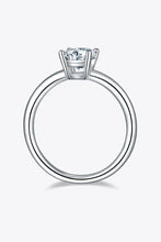 1 Carat Moissanite 925 Sterling Silver Solitaire Ring Rings