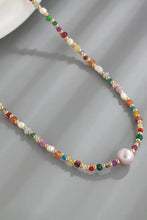 Multicolored Bead Necklace Necklaces
